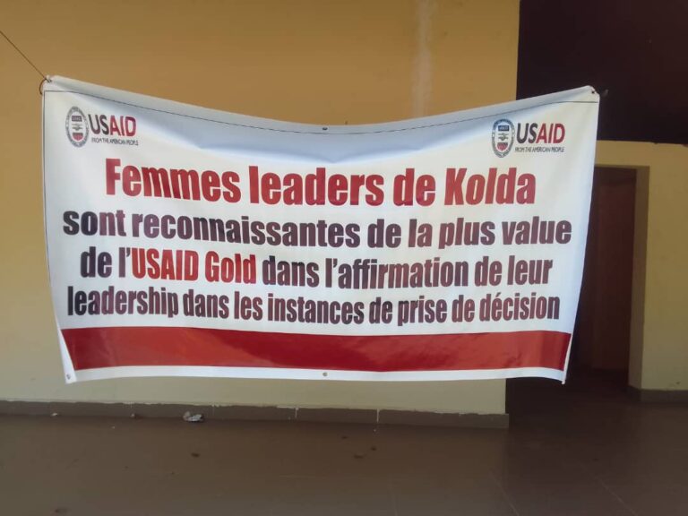 Kolda : Clôture des activités du programme USAID GOLD dans la région