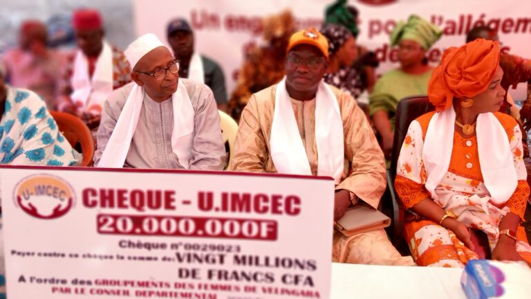 Vélingara: journée  mondiale de la  femme UMCEC Casamance  finance 20 millions de FCFA au réseau des femmes du Département