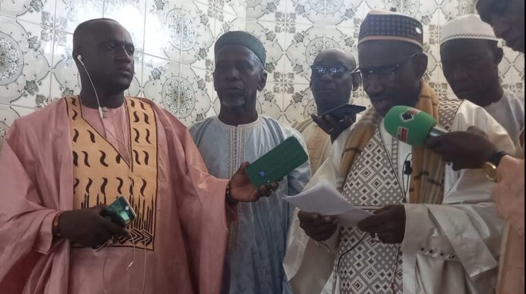 Prière de l’Aid el Fitr: l’Imam Thierno Alassane Tall se felicite de la celebration de cette fête a l’unisson